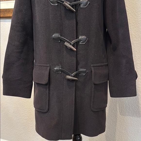 Authentic Black Toggle Coat - Picture 4 of 16